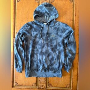 VISSLA Blue Tie-Dye Hoodie